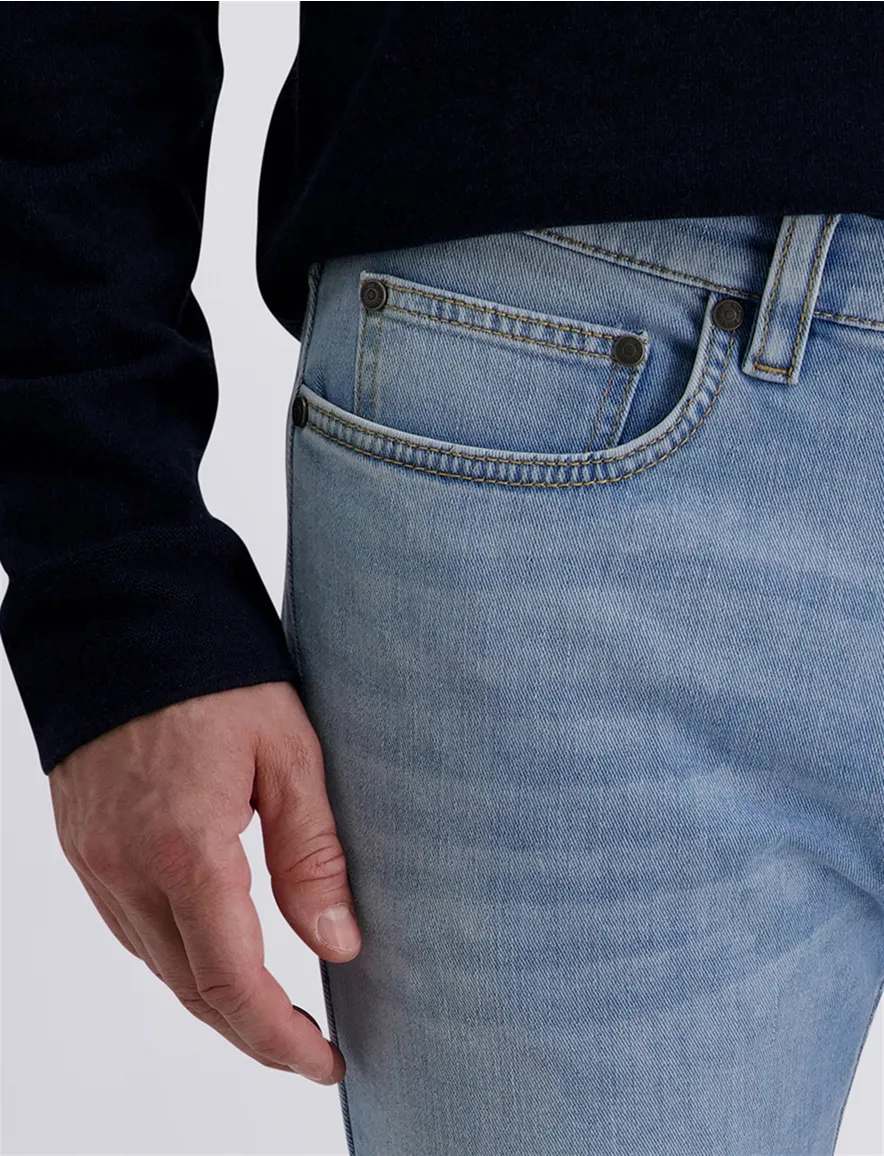 Pierre Cardin 5-pocket spijkerbroek blauw