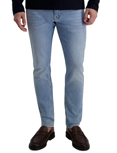 Pierre Cardin Broek Pierre Cardin blauw spijker 5-pocket