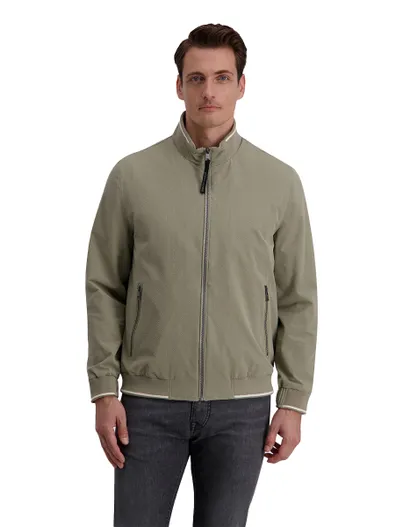 Pierre Cardin Pierre Cardin zomerjas groen opstaande kraag