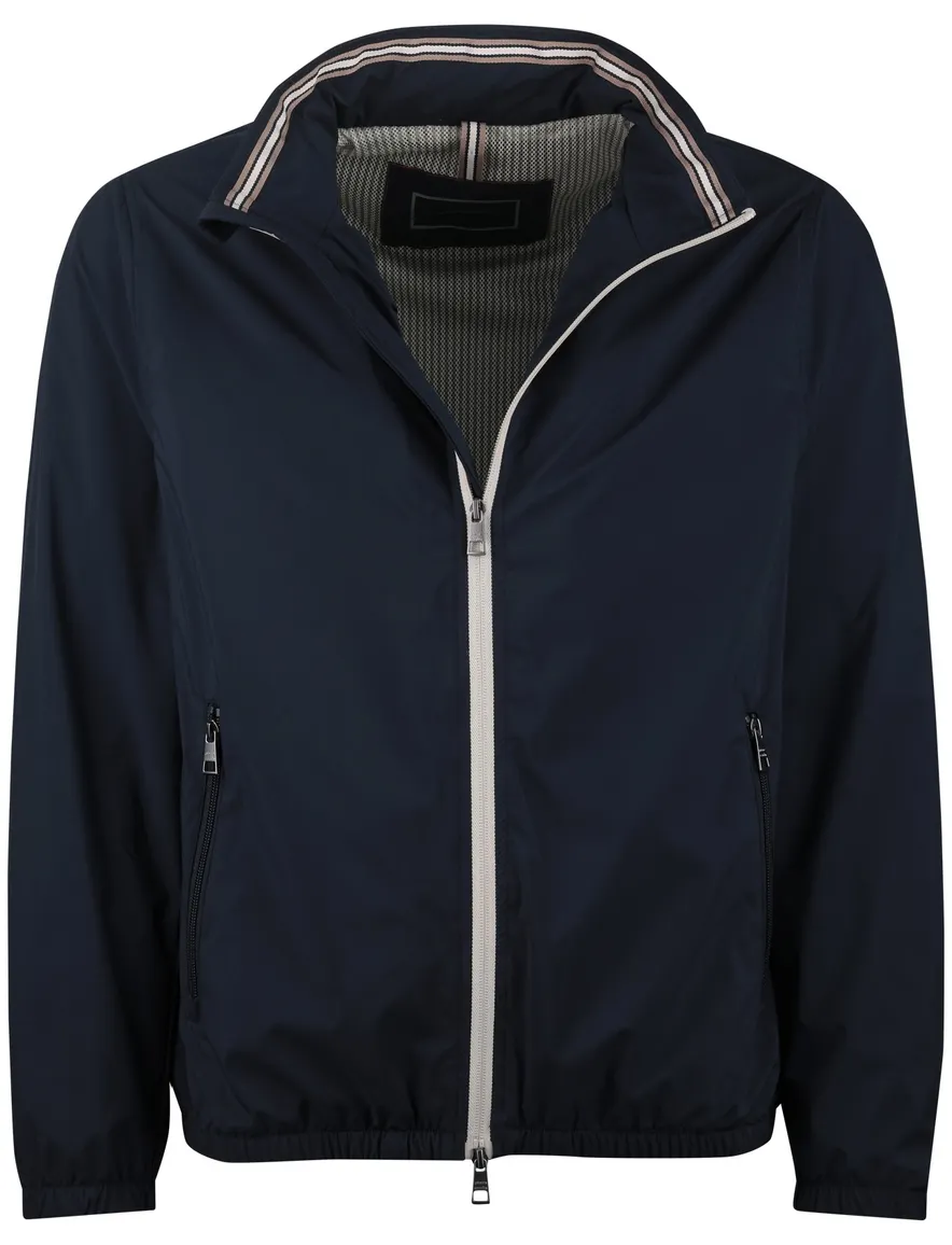 Pierre Cardin Tussenjas donkerblauw waterafstotend