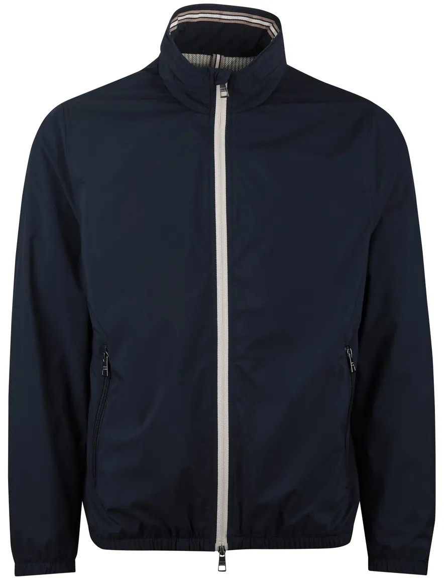 Pierre Cardin Tussenjas donkerblauw waterafstotend