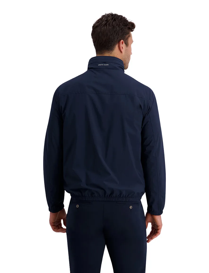 Pierre Cardin zomerjas winddicht en afneembare capuchon navy