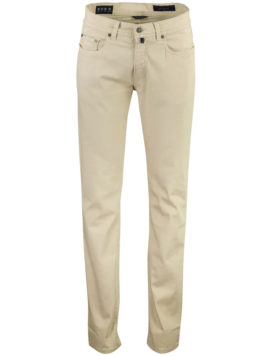 Broek Pierre Cardin Lyon beige normale fit