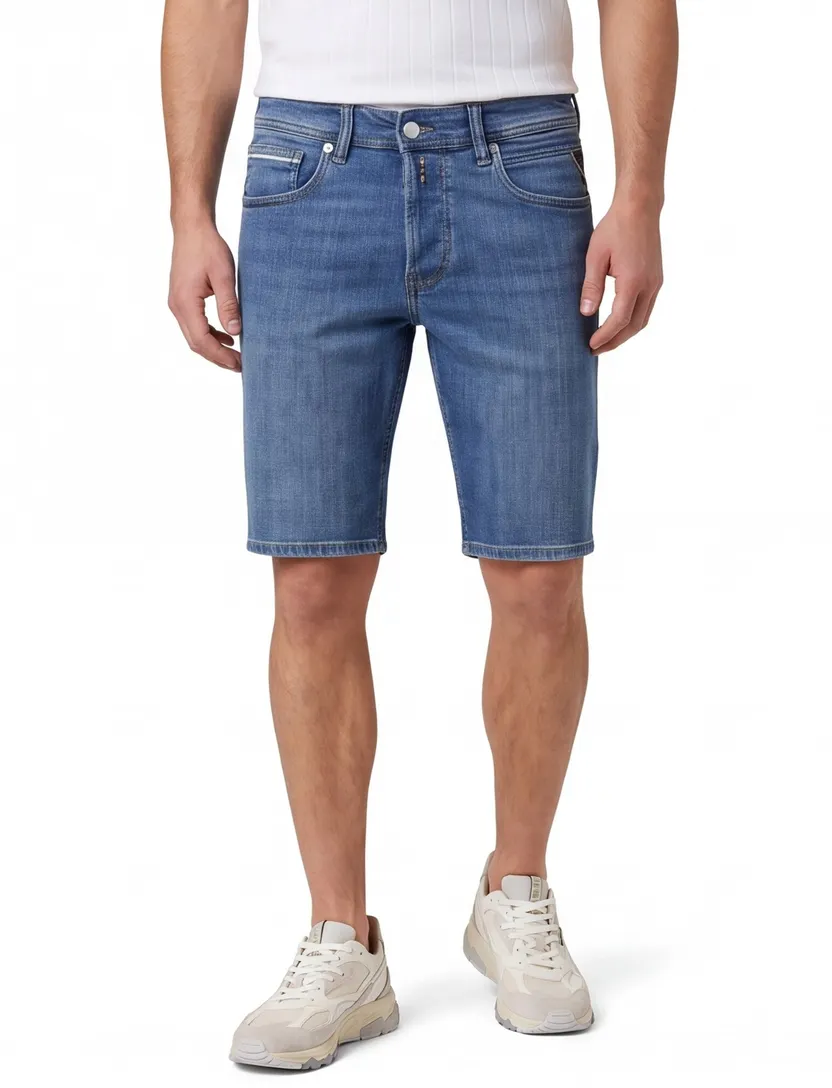 Korte broek Replay grover 5-pocket blauw denim