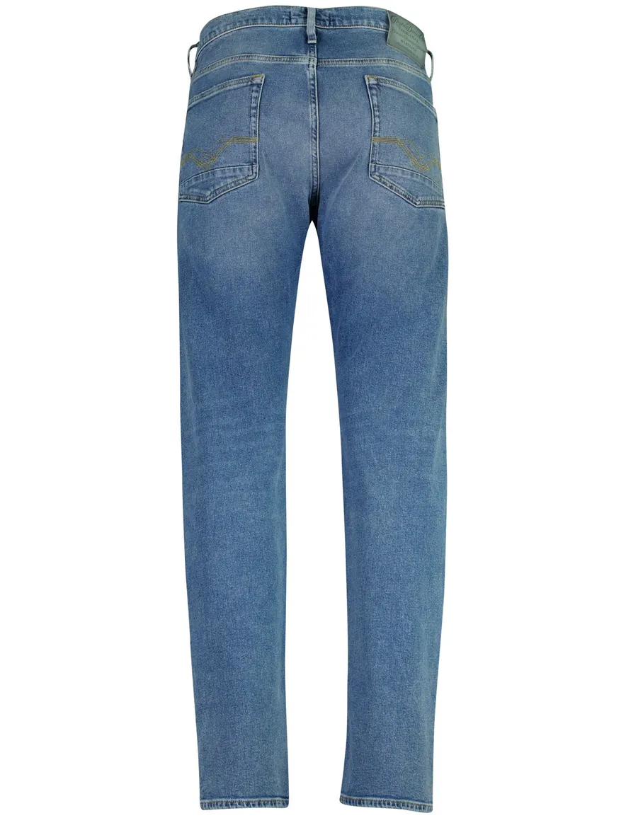 Replay Aideen denim straight fit jeans blauw