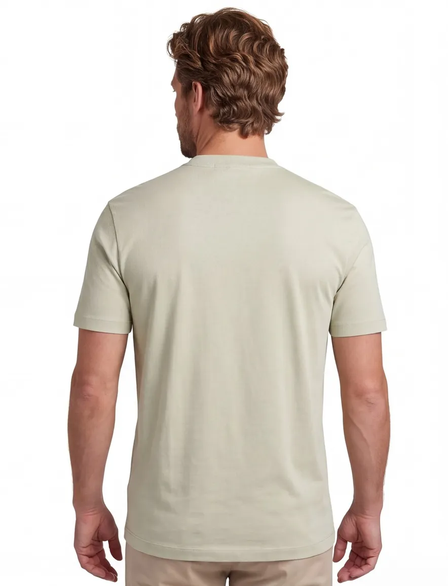 Replay t-shirt groen slim fit
