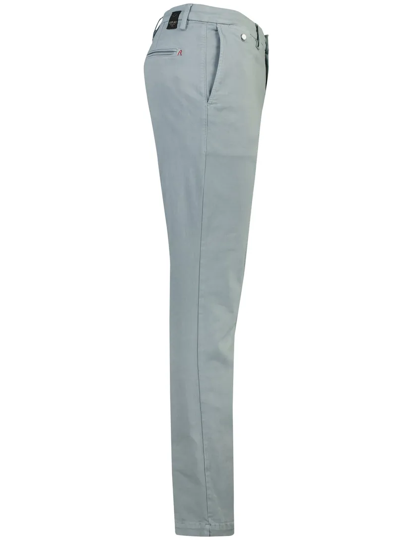 pantalon Replay Benni regular fit zonder omslag