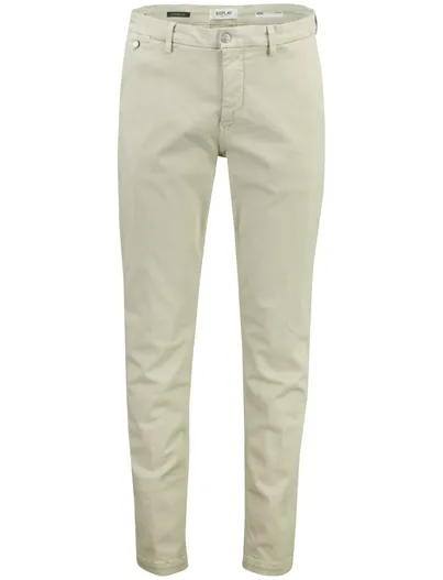 Replay beige pantalon regular fit Benni Replay