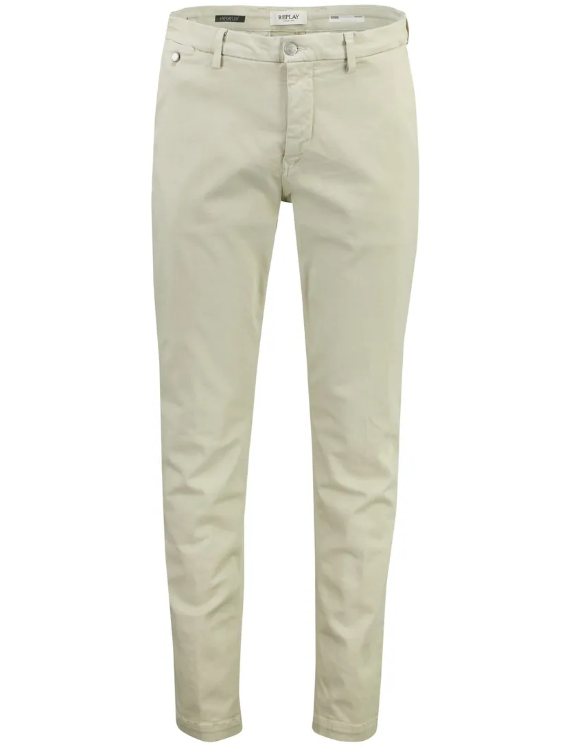 pantalon Replay regular fit Benni beige