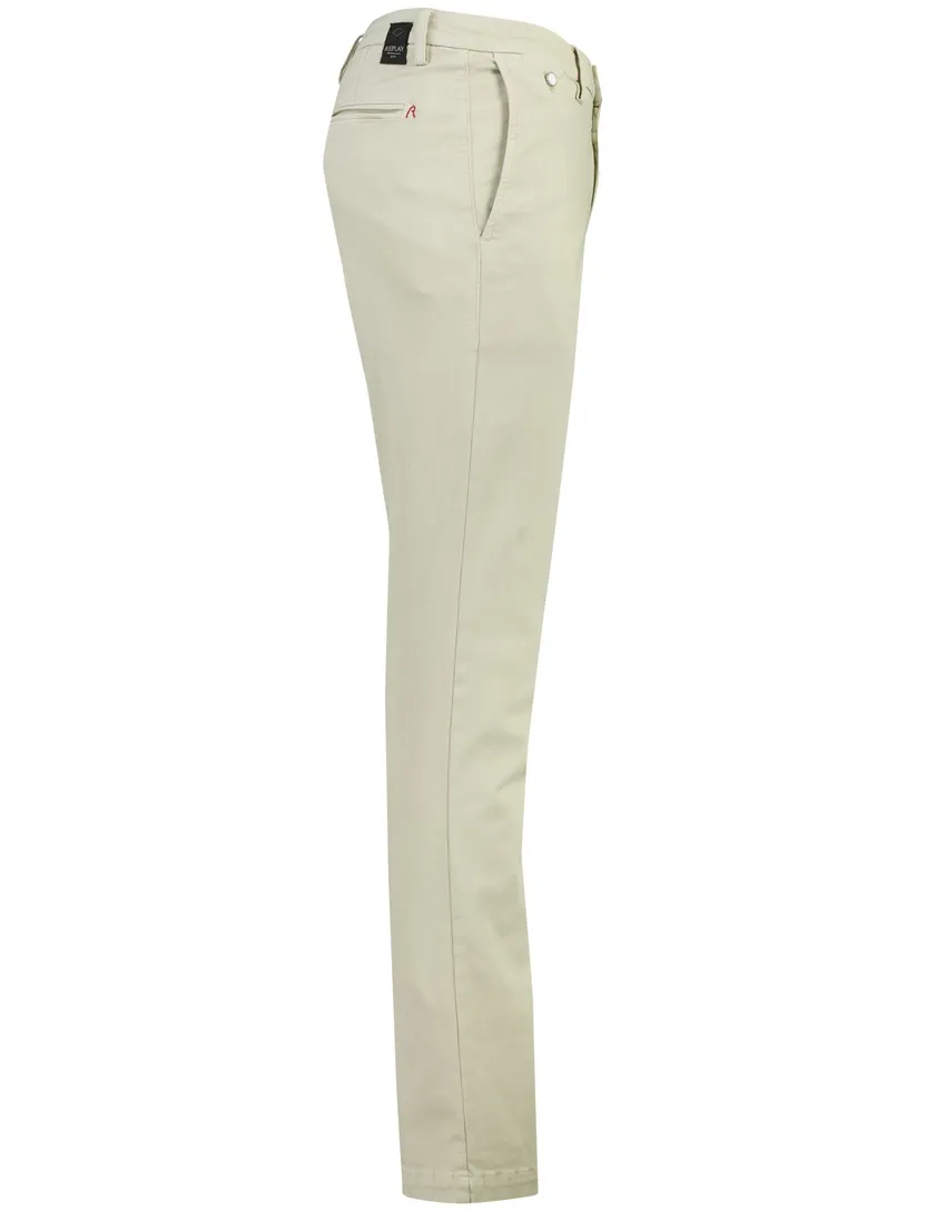 pantalon Replay regular fit Benni beige