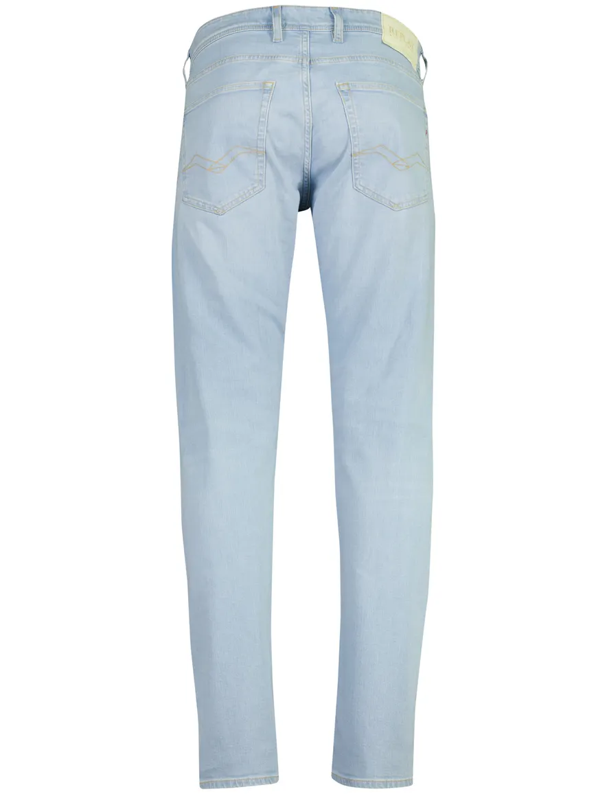 Replay 5-pocket jeans lichtblauw straight fit