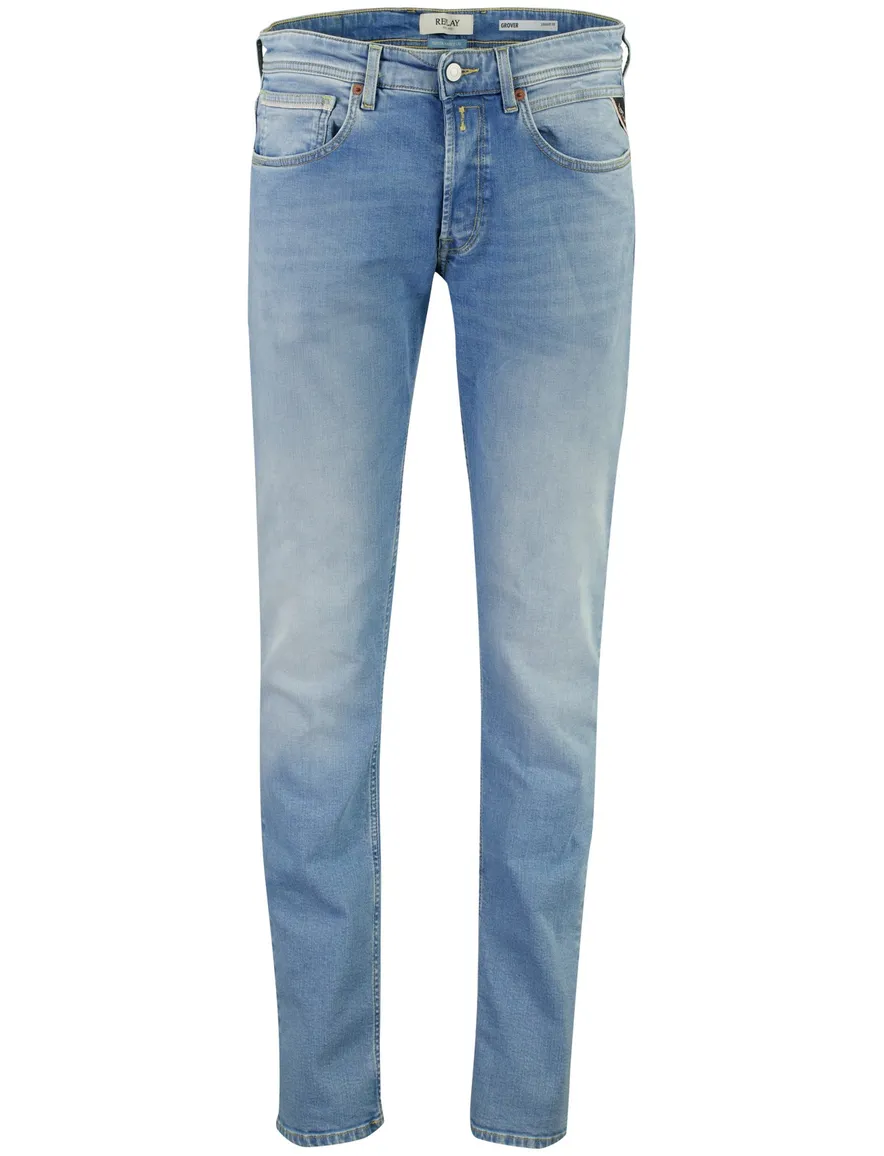 blauwe jeans Replay Grover regular fit denim
