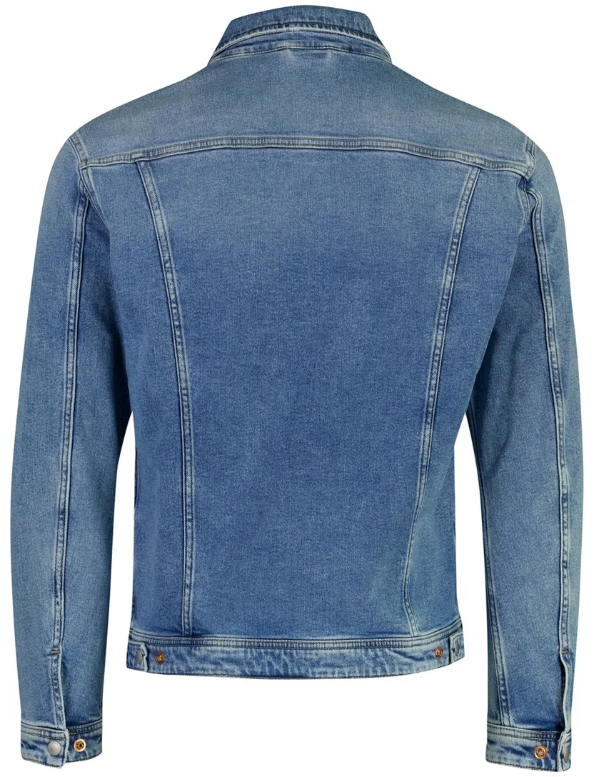 Blauw Replay jack spijker stof met knopen