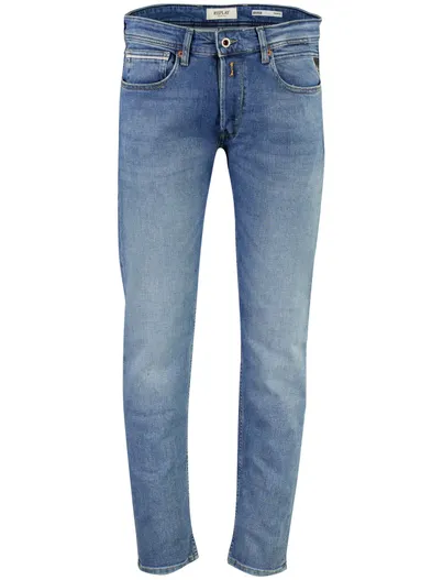 Replay Broek Replay Grover blauw