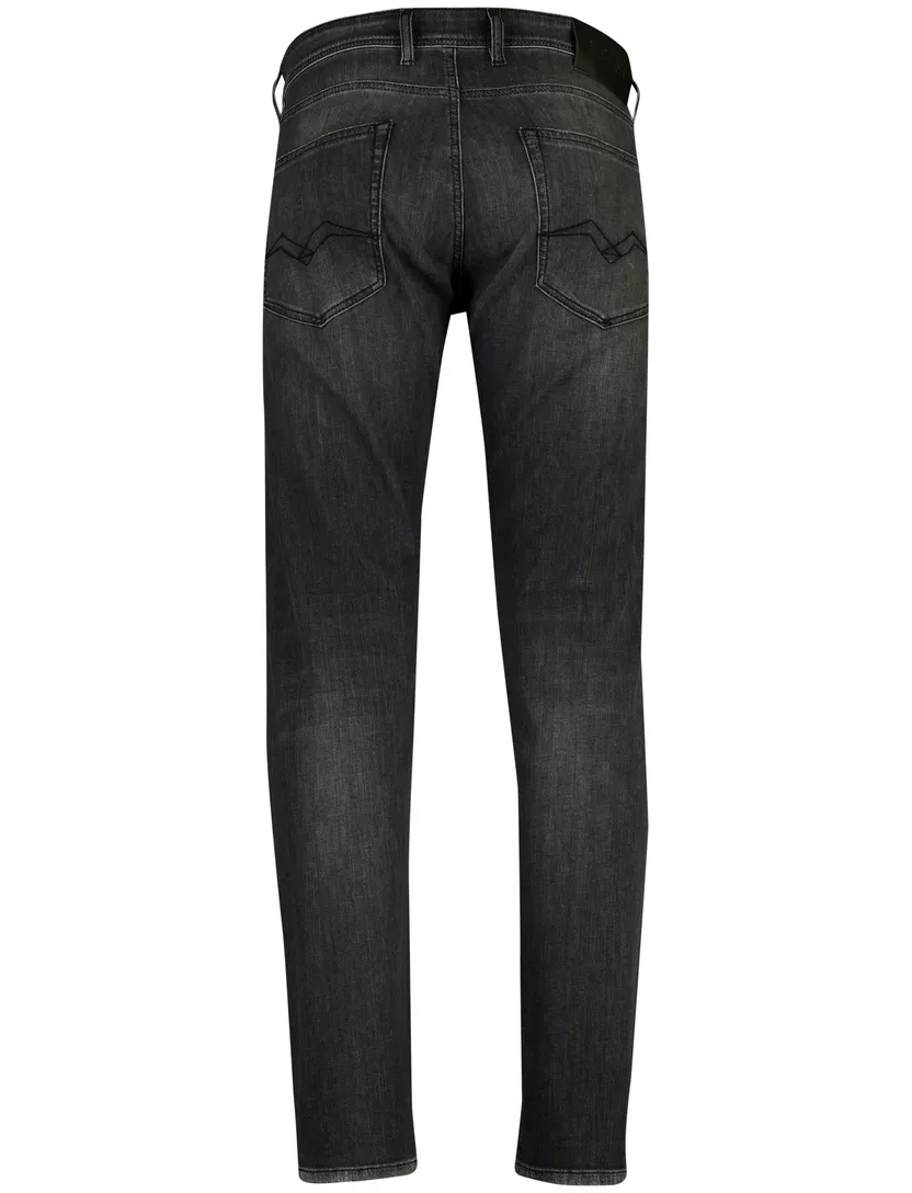 Broek Replay Grover antraciet gemeleerd
