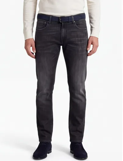 Replay Broek Replay Grover antraciet gemeleerd