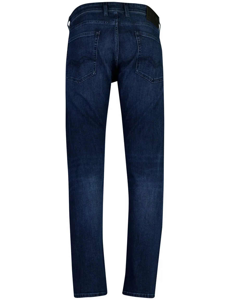Replay Grover broek donkerblauw gemeleerd