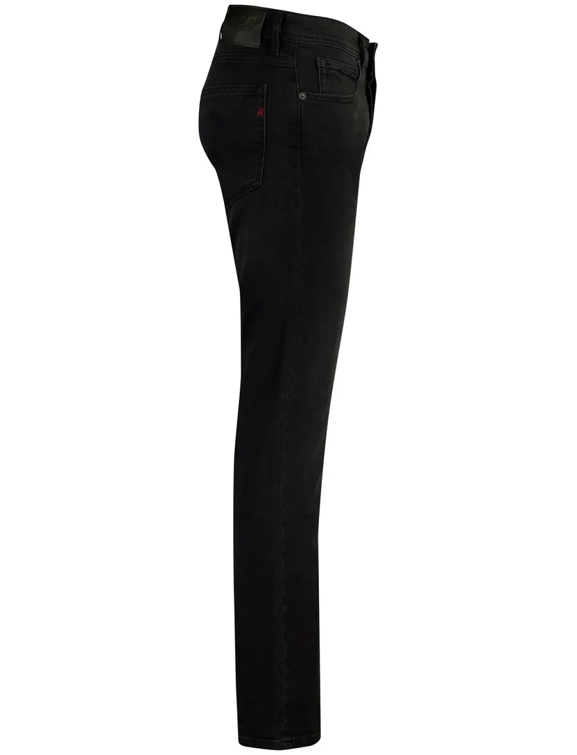 Replay Grover broek zwart gemeleerd
