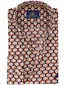 overhemd rood geprint Eden Valley regular fit button-down