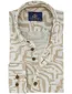 Eden Valley overhemd beige geprint