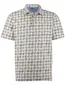 Eden Valley poloshirt groen print normale fit