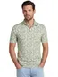 Poloshirt Eden Valley groen geprint katoen