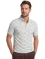 Poloshirt Eden Valley lichtblauw beige print