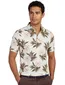 Poloshirt bloemenprint Eden Valley wit stretch
