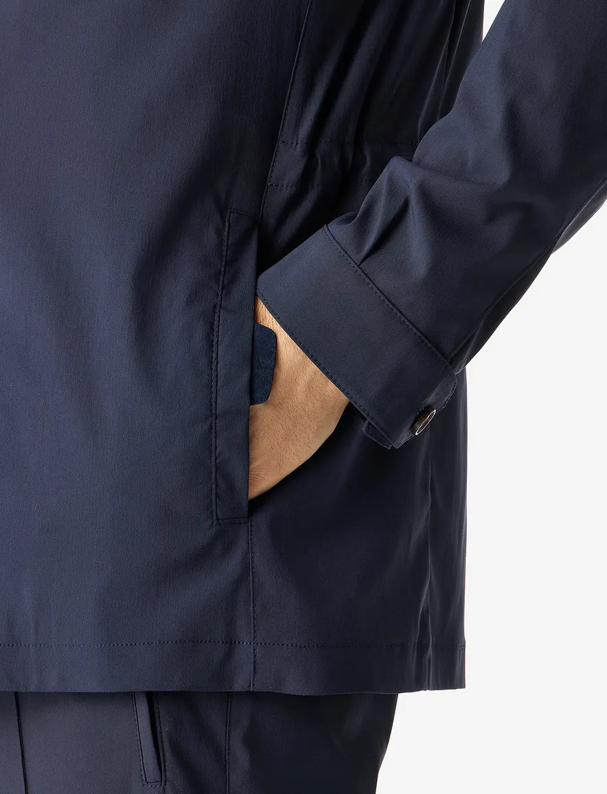Corneliani jas donkerblauw scheerwol