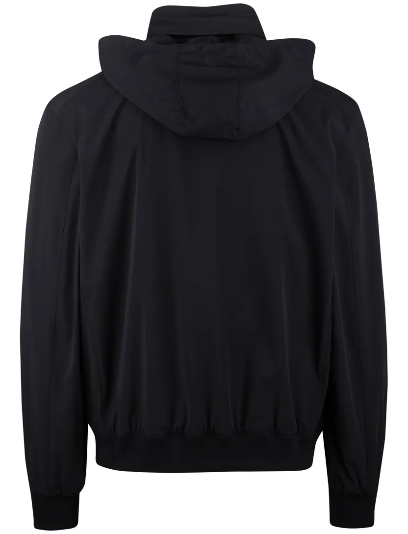 Navy tussenjas Corneliani afneembare capuchon
