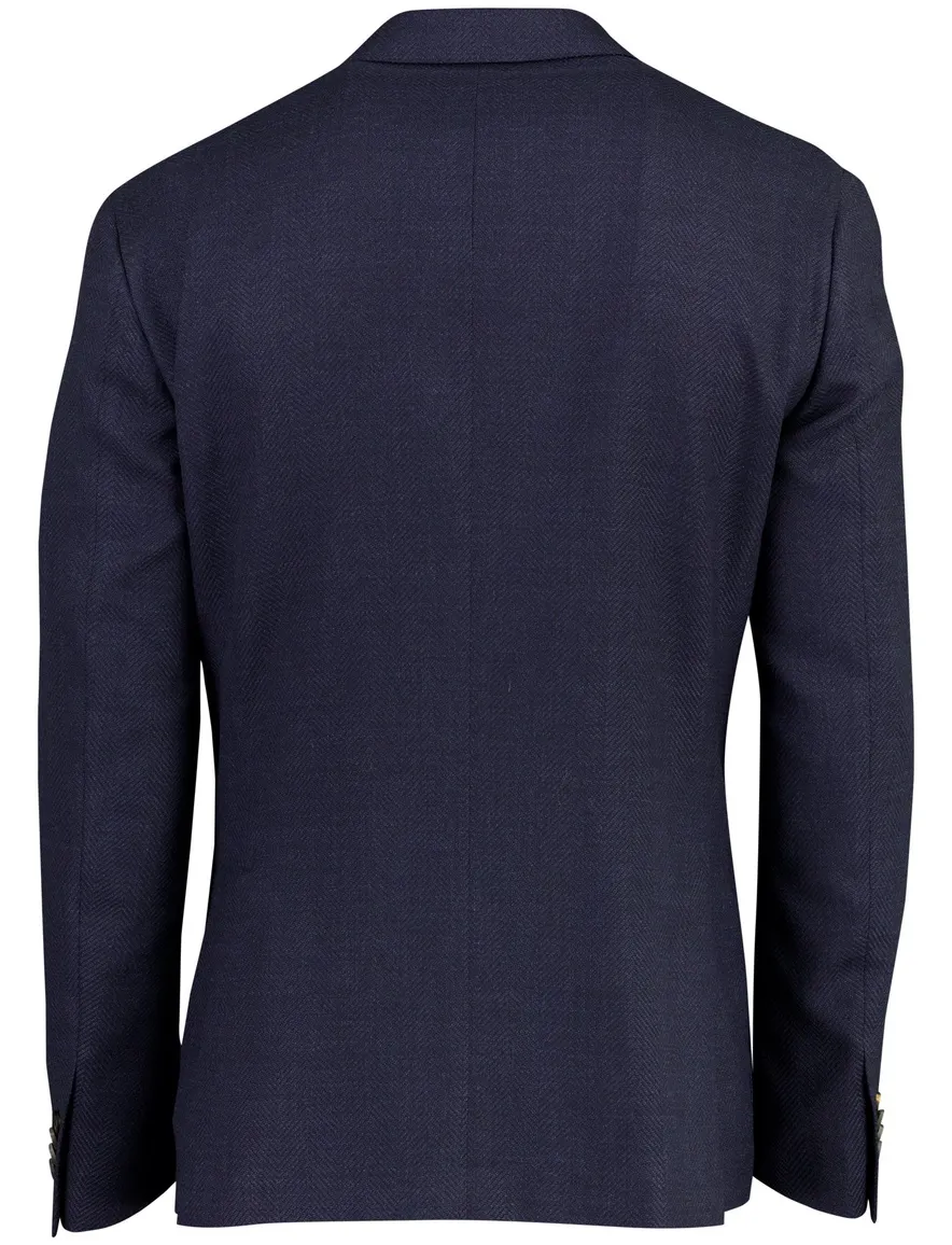 Corneliani colbert scheerwol navy