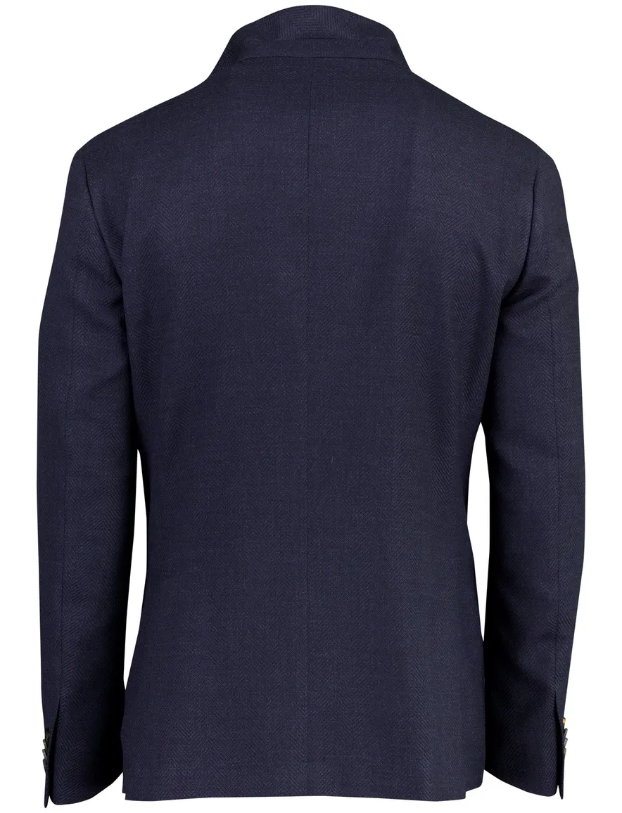 Corneliani colbert scheerwol navy