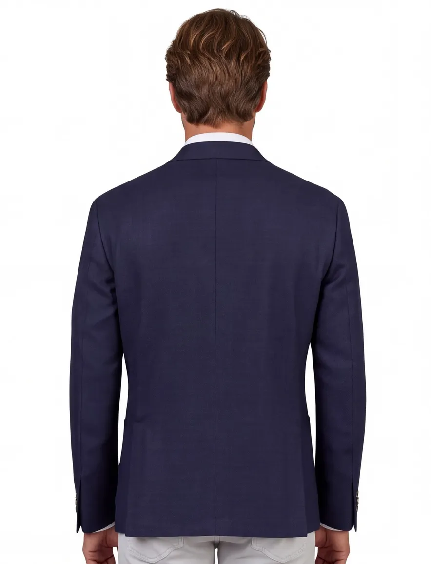 Corneliani colbert scheerwol navy