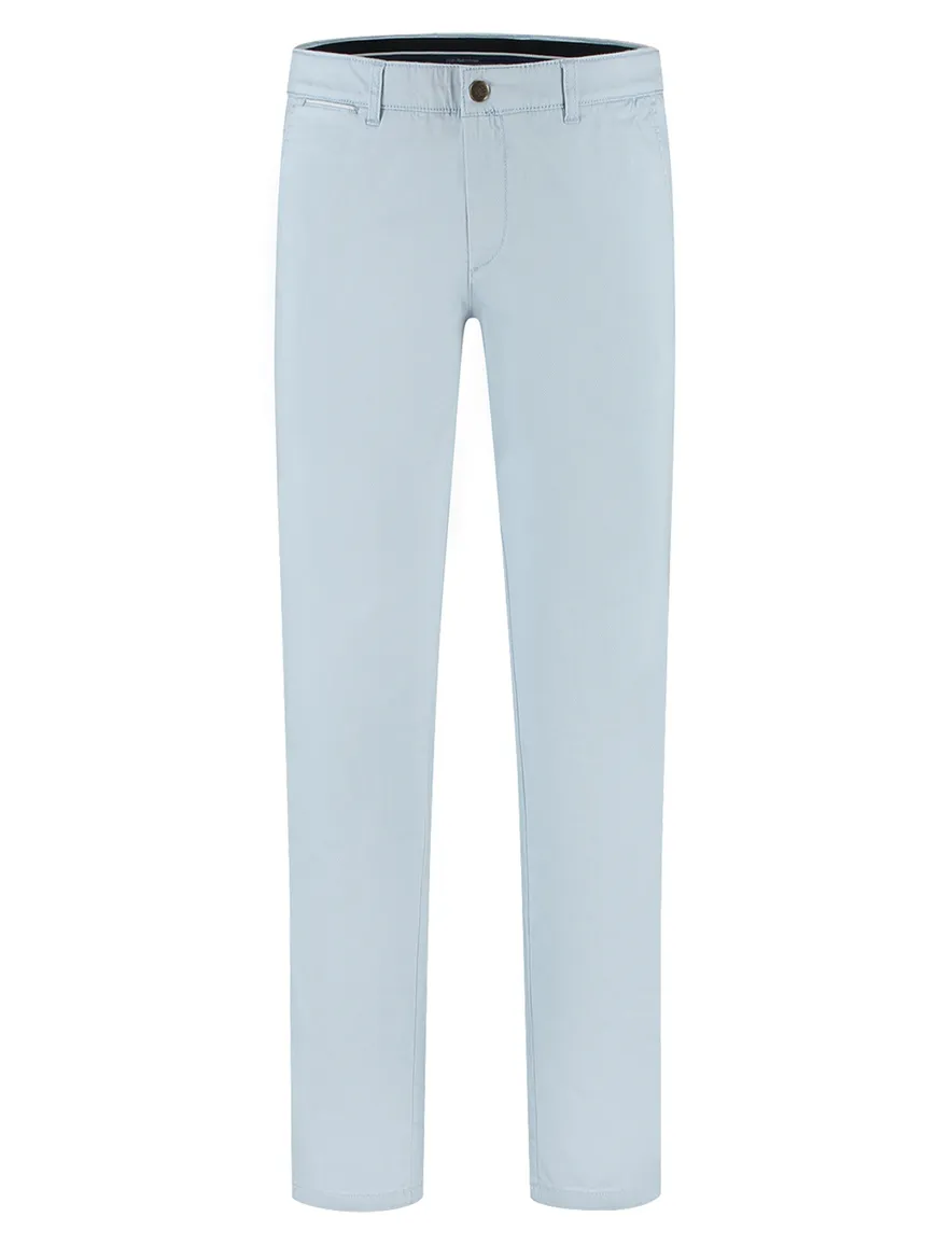 North84 Luxury Comfort Chino lichtblauw
