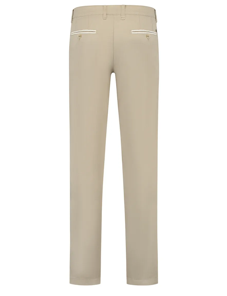 Luxury Comfort chino North84 beige katoen