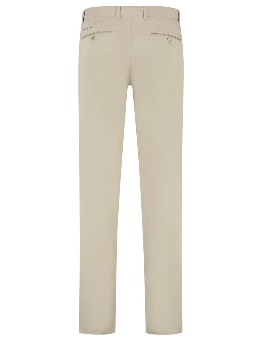 Chino North84 Luxury Comfort beige gemêleerd