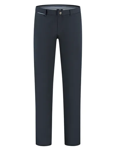 North84 Luxury Comfort chino North84 navy katoen effen