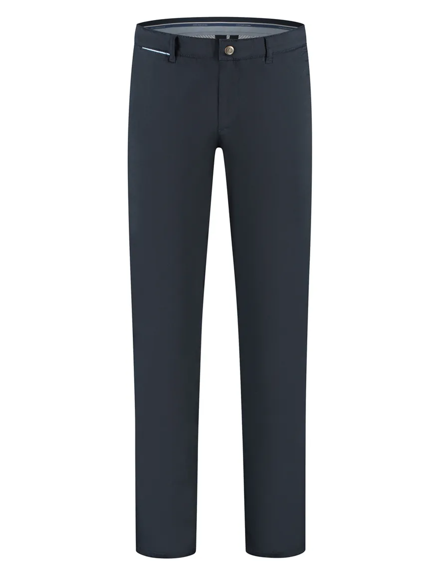 North84 Luxury Comfort Chino donkerblauw