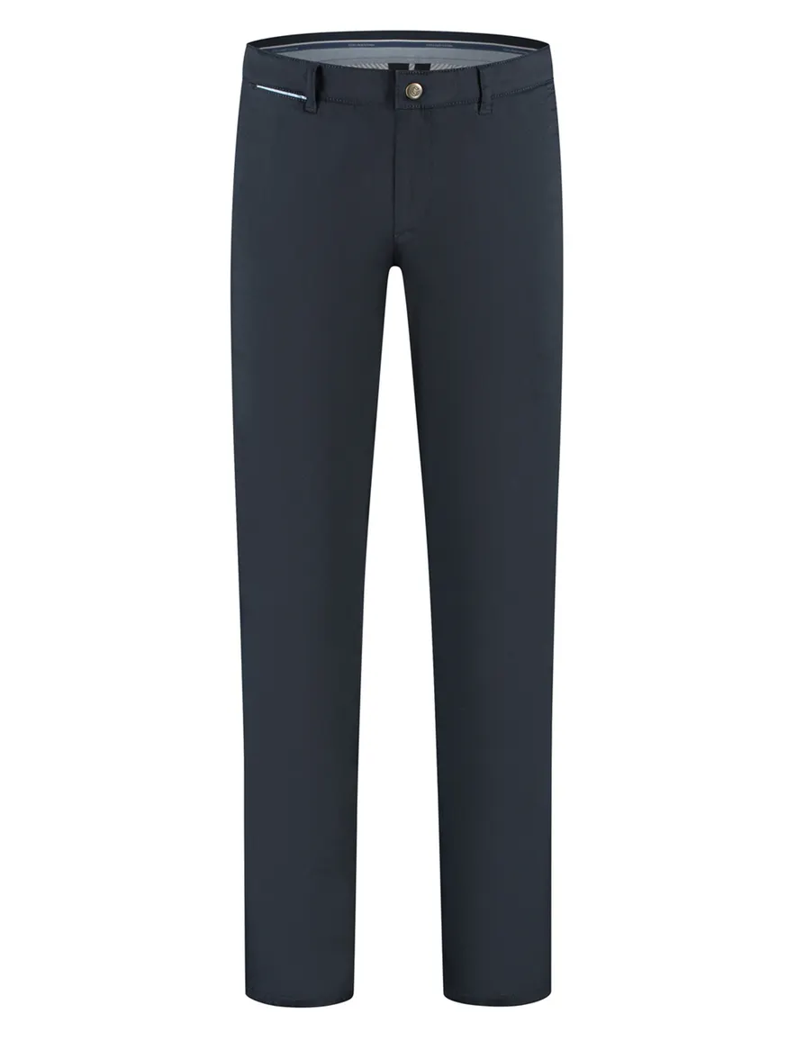 North84 Luxury Comfort Chino donkerblauw