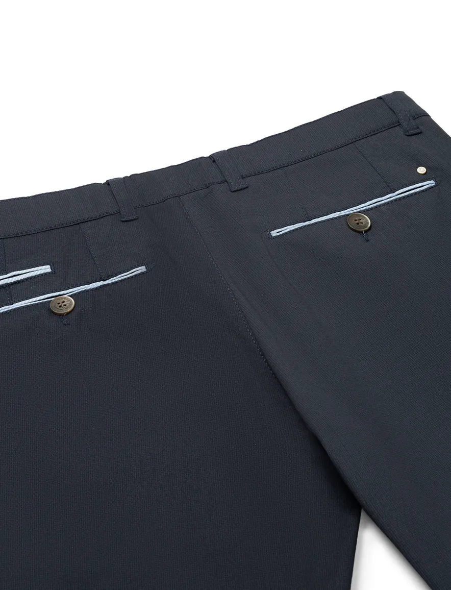 North84 Luxury Comfort Chino donkerblauw
