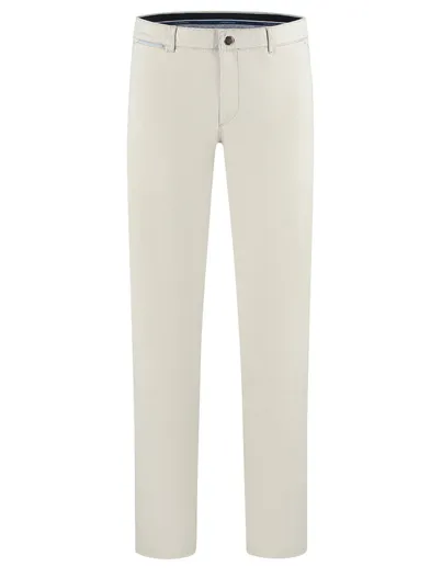North84 Chino North84 Luxury Comfort creme effen