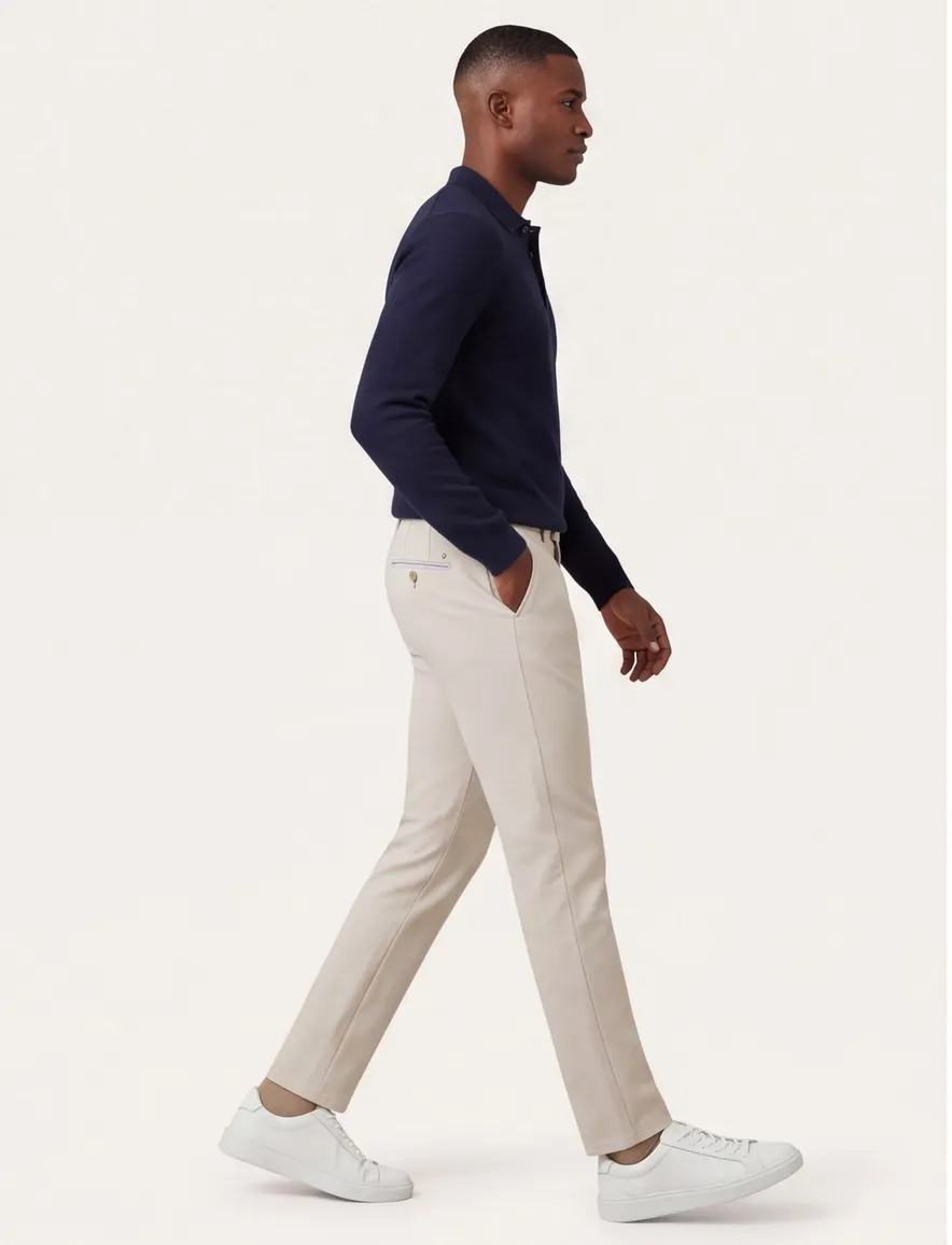 North84 Luxury Comfort Chino creme