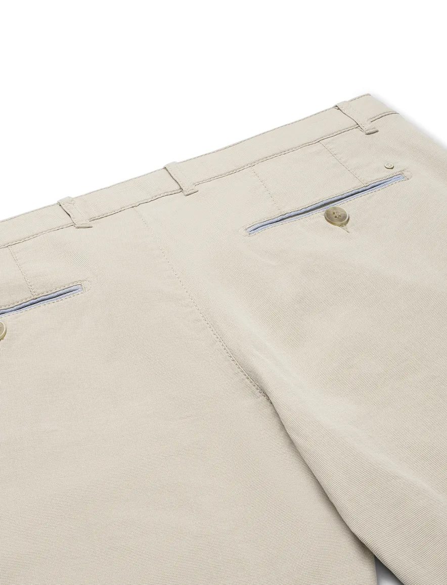 North84 luxury comfort chino creme zonder omslag