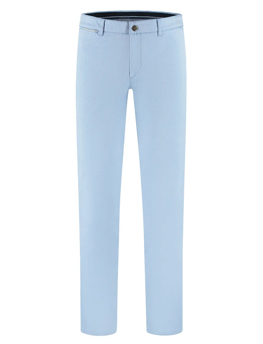 North84 Luxury Comfort Chino lichtblauw