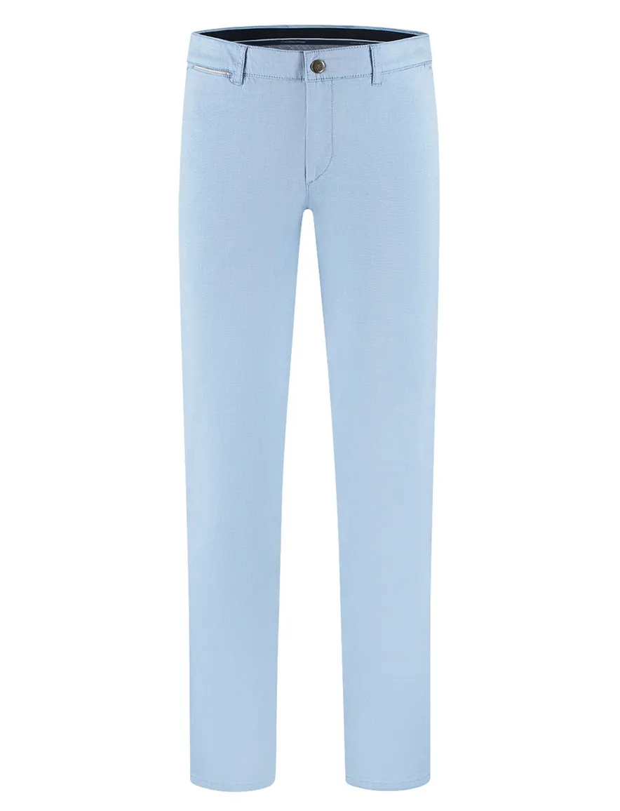 North84 Luxury Comfort Chino lichtblauw