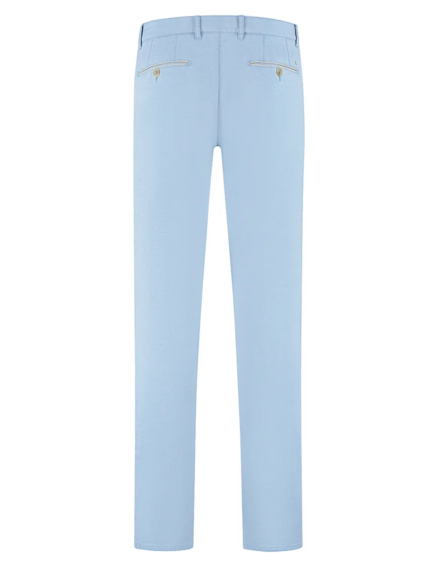 North84 Luxury Comfort Chino lichtblauw