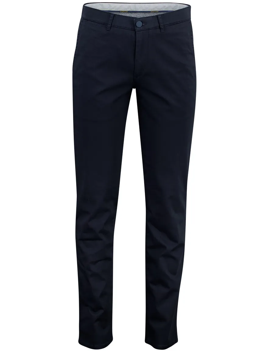 North84 chino donkerblauw normale fit