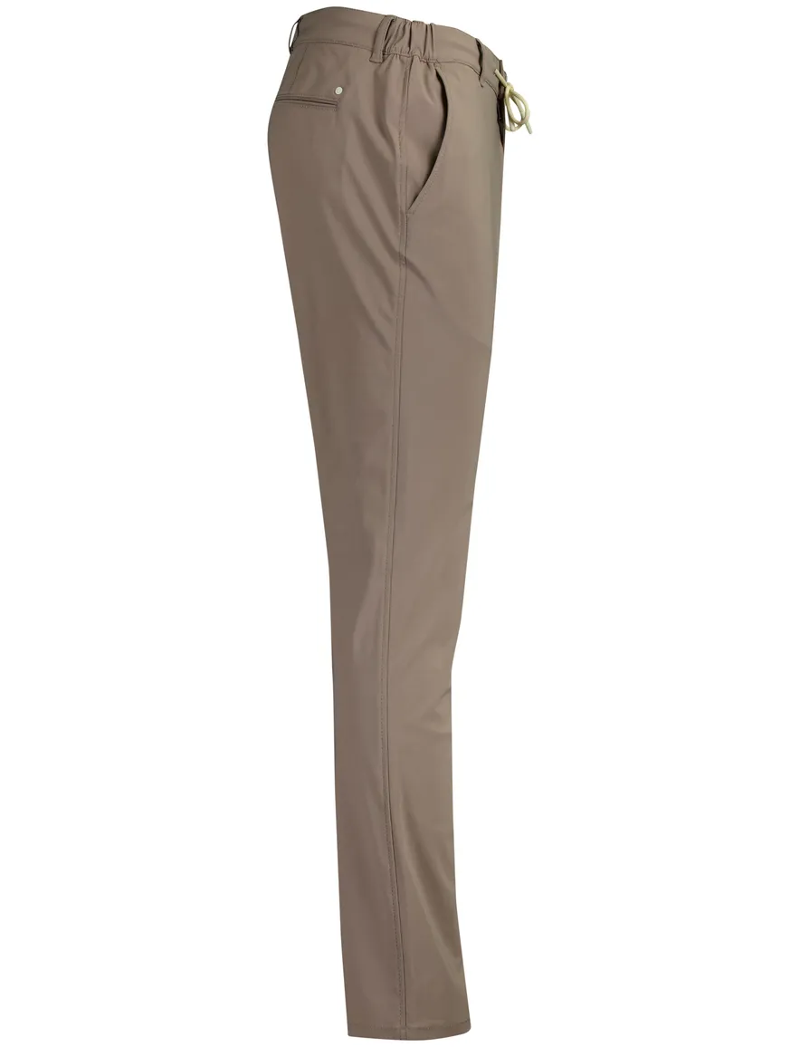North84 pantalon elastische band bruin