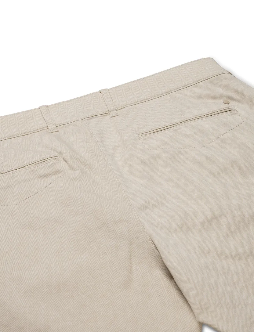 Chino North84 Elegance effen creme