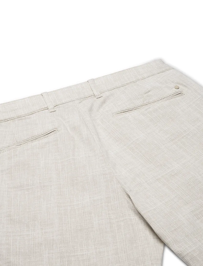 Chino North84 gemêleerd Elegance beige zonder omslag